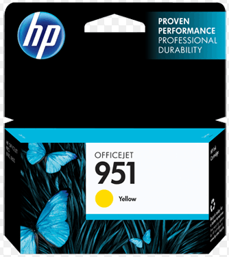 HP 951 Y, original printerpatron