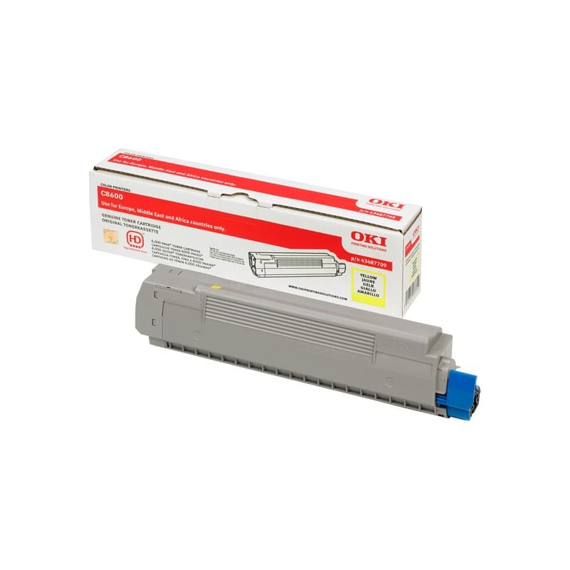 Oki C8600/8800 Y, Original Toner