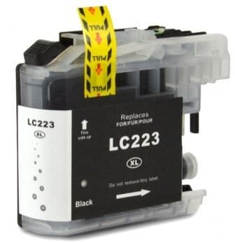 LC 223BK, kompatibel blækpatron