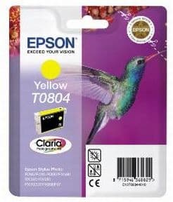 Epson T0804 , yellow, original blækpatron