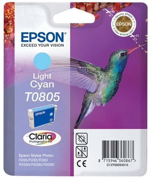 Epson T0805 LC, original blækpatron