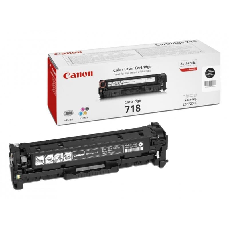 Canon 718 BK Original Toner