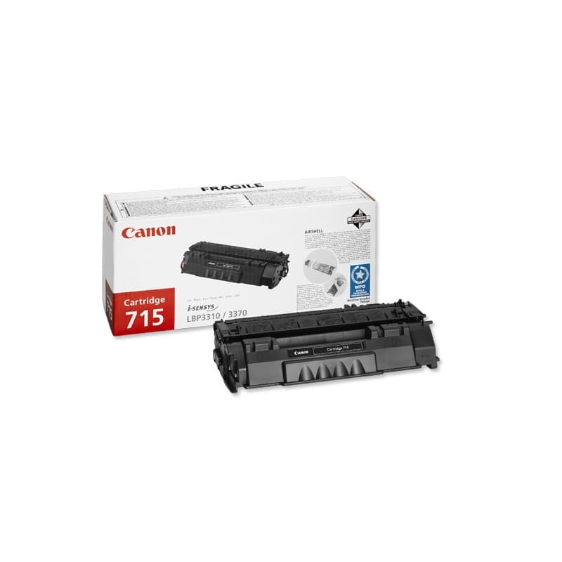Canon 715 BK, 3.000 sider, original toner