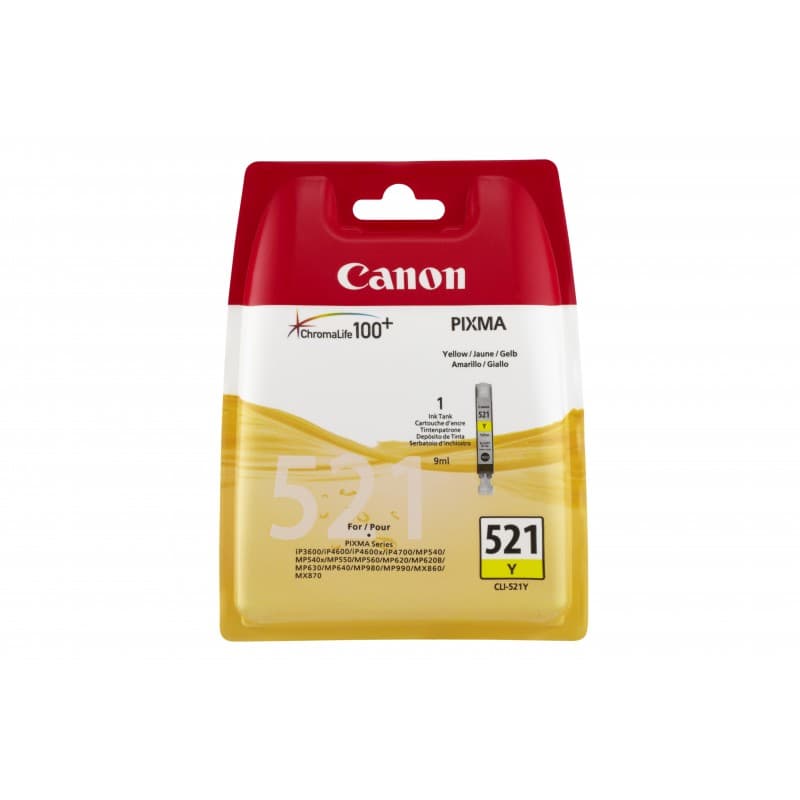 Canon CLI 521 Y, original patron