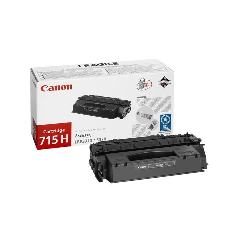 Canon 715H BK, High Capacity 7.000 sider, original toner
