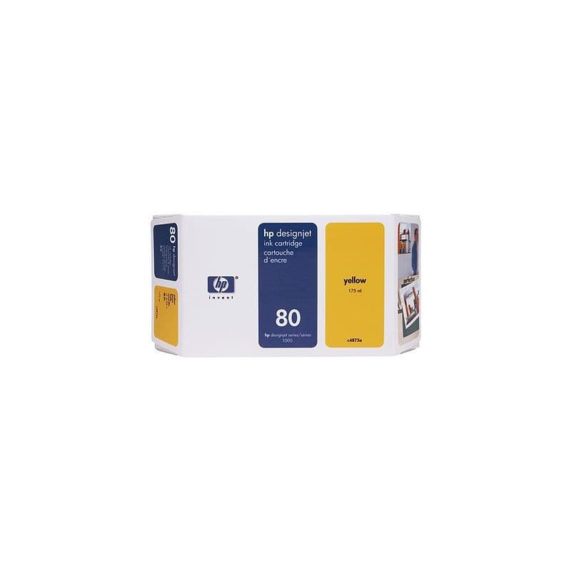 HP 80 Y XL Original Patron