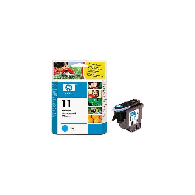 HP 11/4811 Cyan Printhoved, Originalt HP