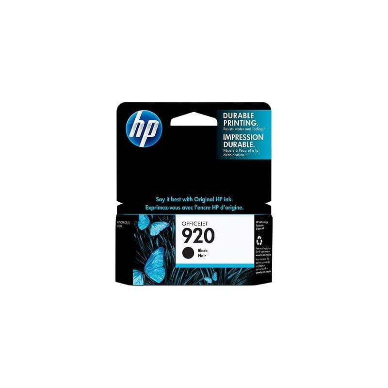 HP 920 BK, Original Patron
