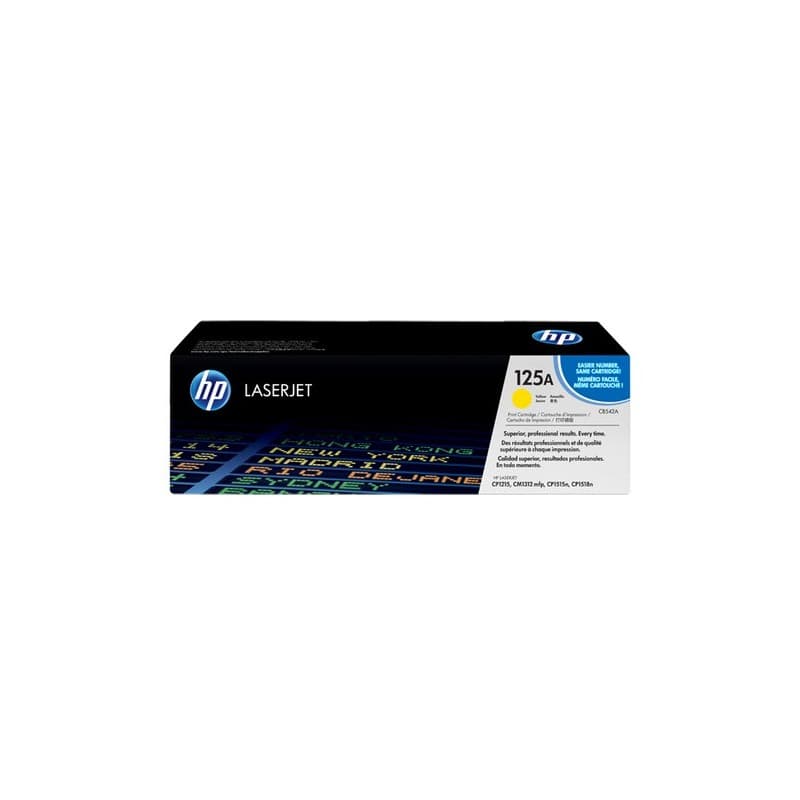 HP CB 542A Y, original toner