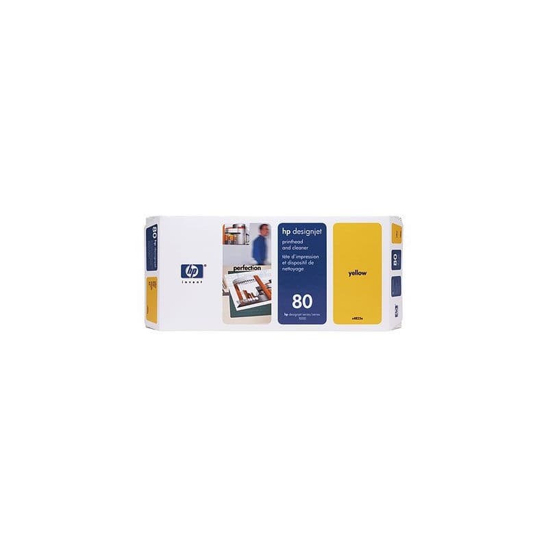 HP 80 Y, Originalt Printhoved