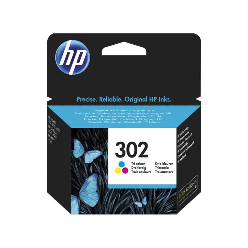 HP 302 CMY, Original Patron