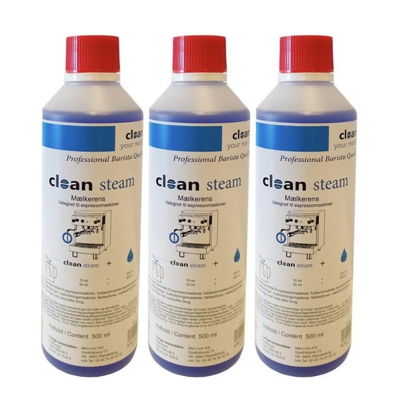 Clean Cappuccinorens 3x500ml