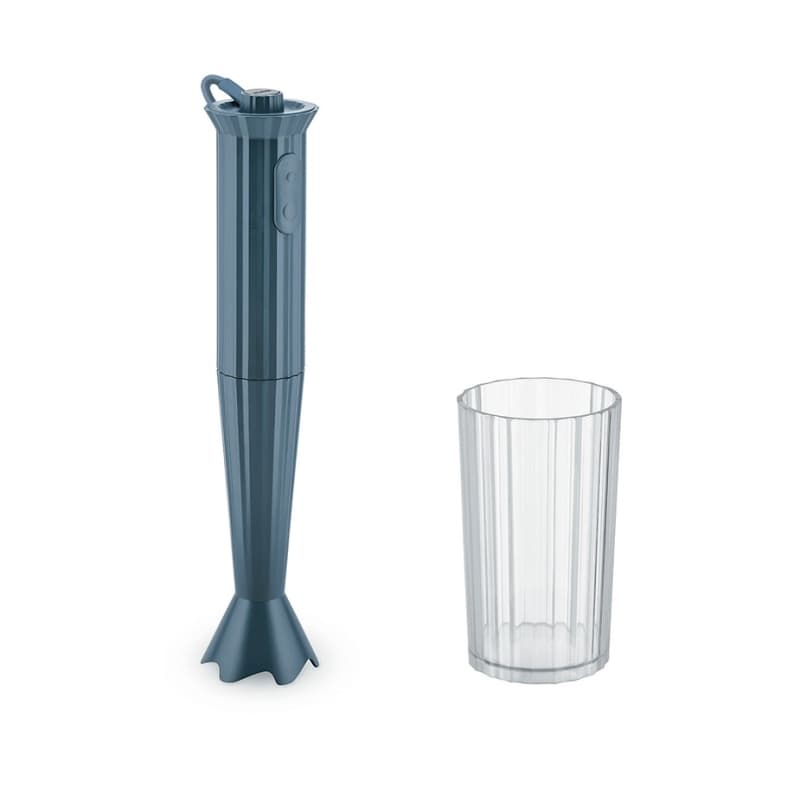 Alessi Plissé Stavblender m. Beholder Grå