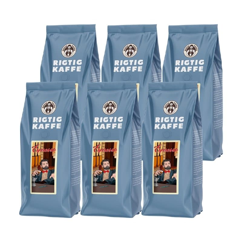 Rigtig Kaffe Espresso 3kg Hele kaffebønner