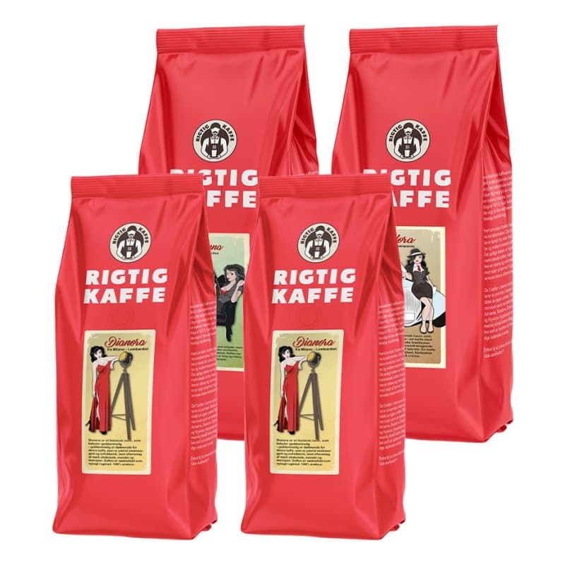 Rigtig Kaffe Mixpakke 3kg Hele kaffebønner
