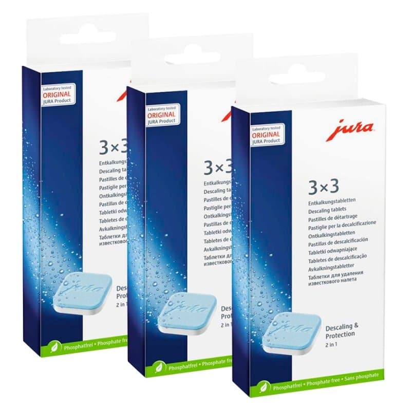 Jura Afkalkningspiller 3x3 stk