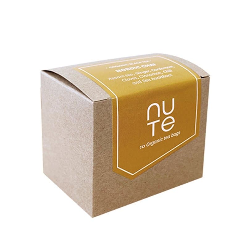 NUTE Nordic Chai Økologisk Tebreve 10 stk
