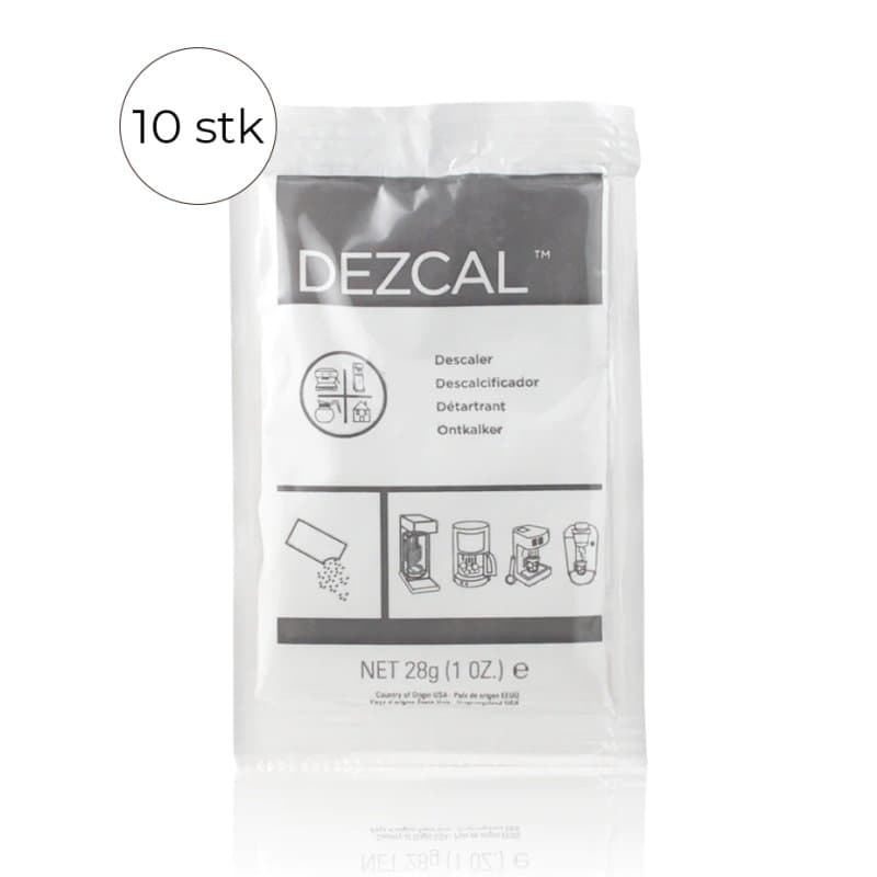 Urnex Dezcal Afkalkningspulver 10 stk