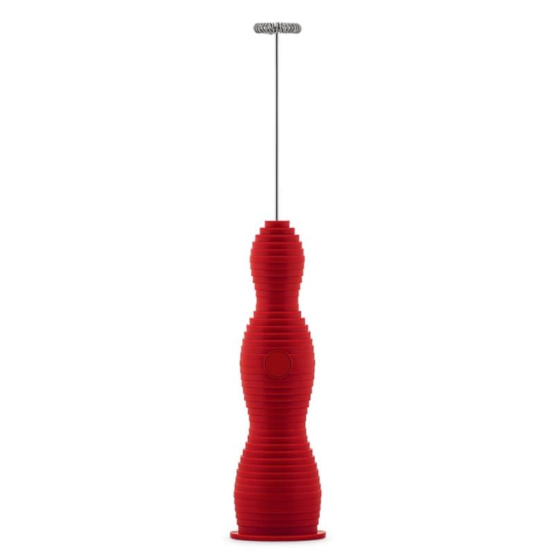 Alessi Pulcina Mælkeskummer Rød