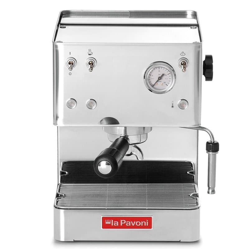 La Pavoni New Casa Bar Stål LPMCBS01EU Espressomaskine