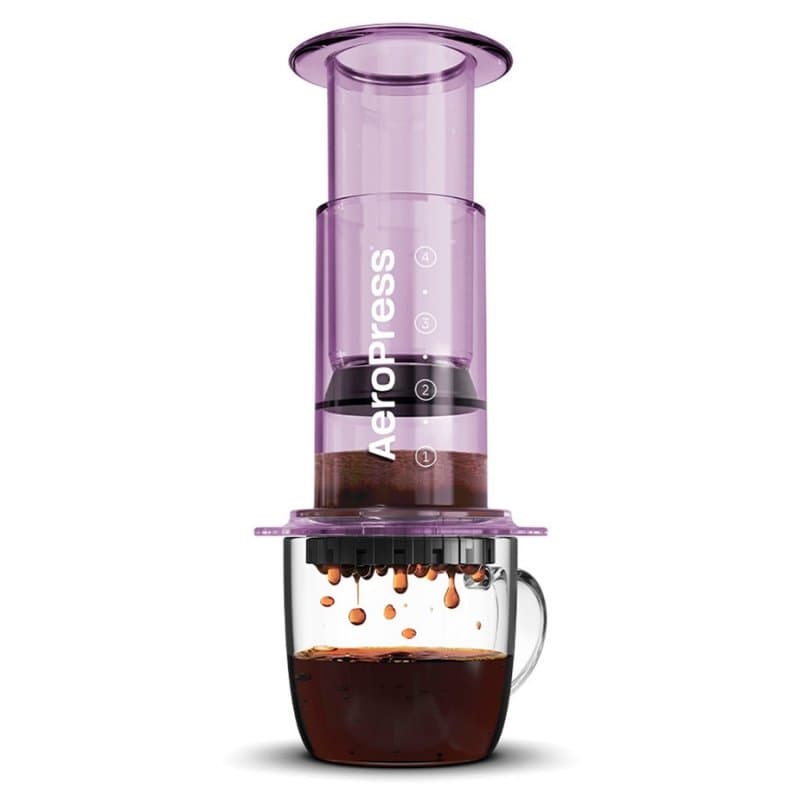 AeroPress Clear Lilla Rejsebrygger