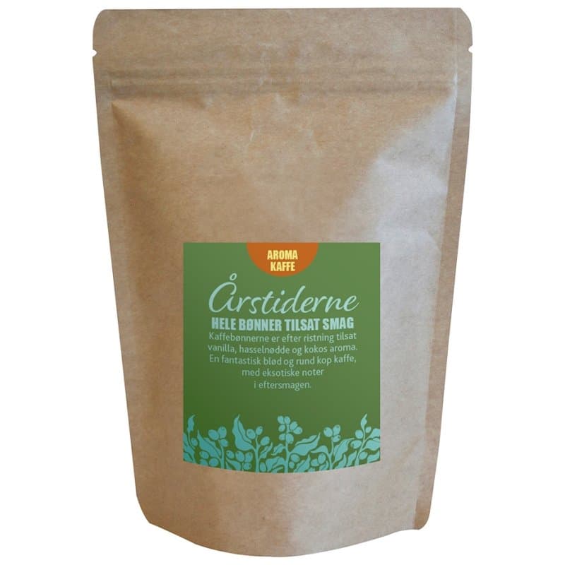 Årstiderne Smagskaffe 225g Hele kaffebønner