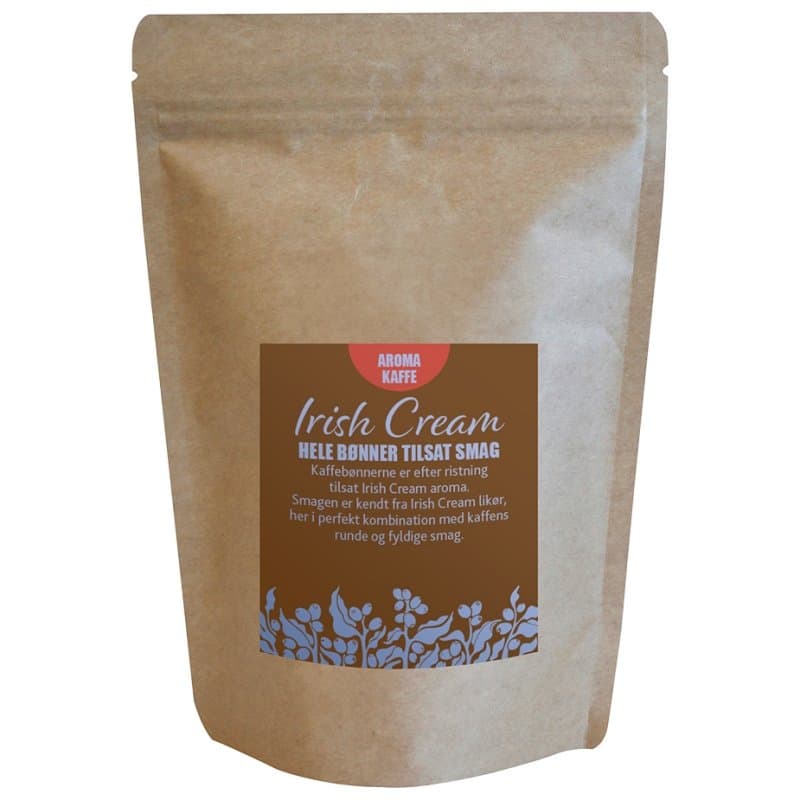 Irish Cream Smagskaffe 225g Hele kaffebønner