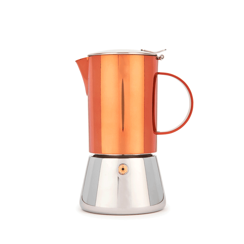 La Cafetière 4 Kop. Espressokande Kobber