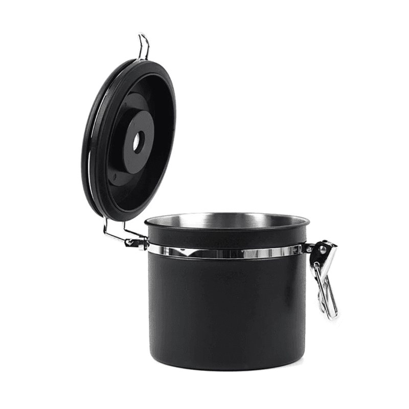IKAPE Kaffebeholder Sort 300g