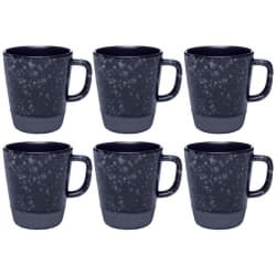 Aida RAW Mugg med Handtag 0,30L 6 st Nordic Black