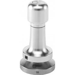 Concept-Art Technic Tamper Silver Flat - 51 mm