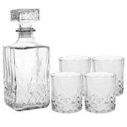 BarCraft Karaff 0,9 L Inkl. 4 st Glas