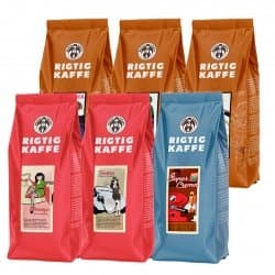 Rigtig Kaffe Mixpaket 2,7kg
