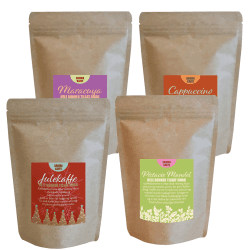 Smaksatt Kaffe 4x225g Hela Kaffebönor