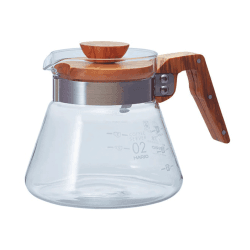 Hario V60 Coffee Server 0,6 L Olivträ