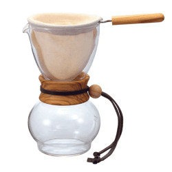 Hario Pour Over 3 Koppar. Olivträ