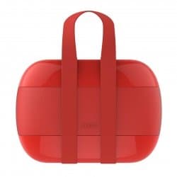Alessi Lunch Box Röd