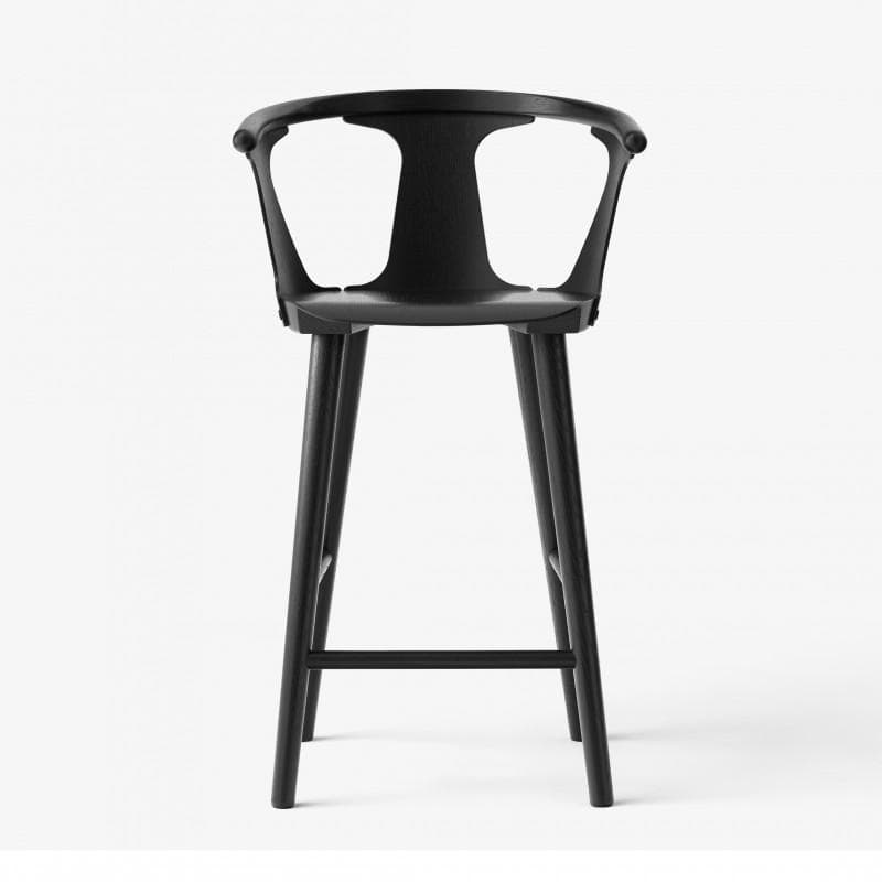&Tradition In Between Counter Stool SK7 Eg, sortlakeret