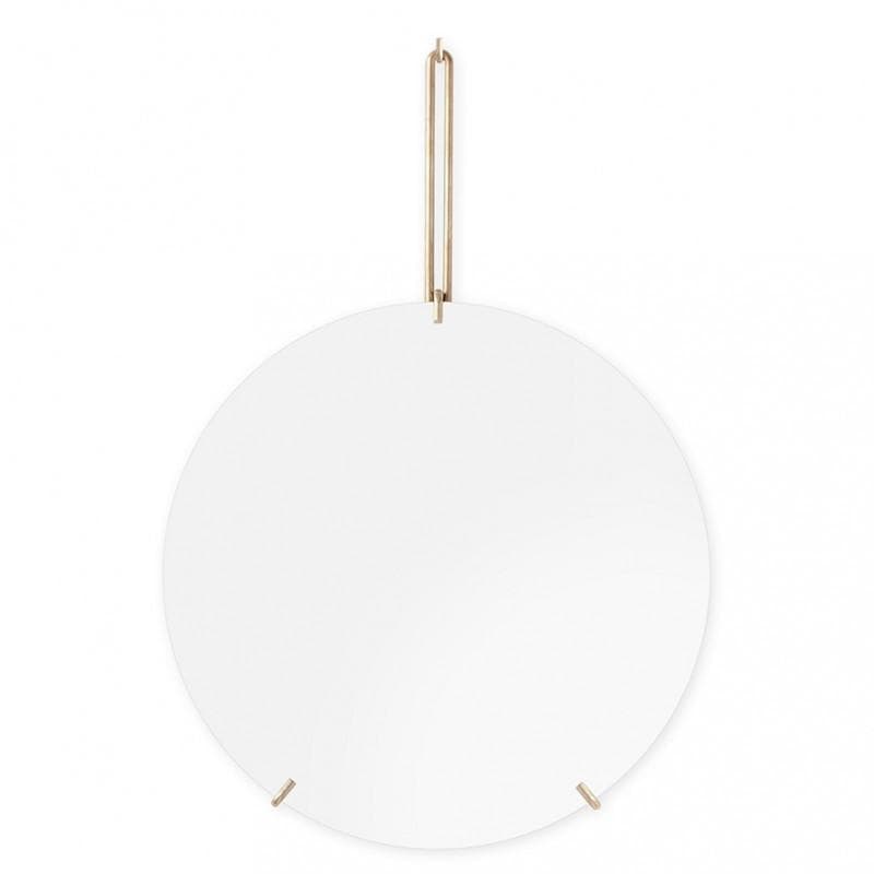 Moebe Wall Mirror Ø30 Messing