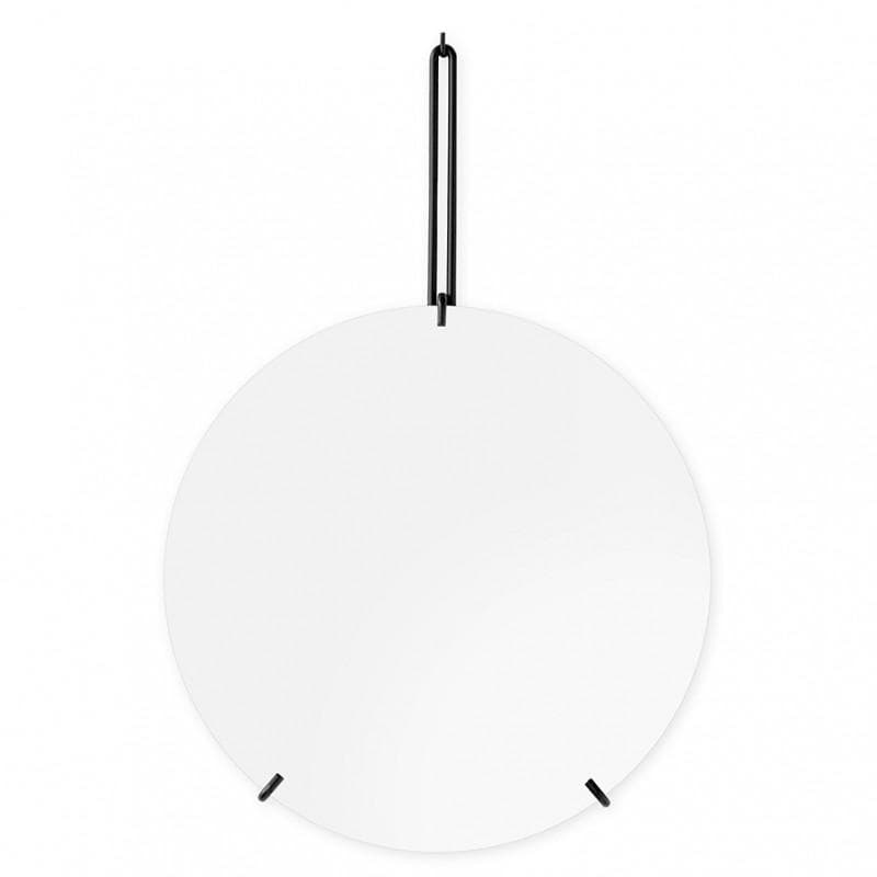 Moebe Wall Mirror Ø30 Sort