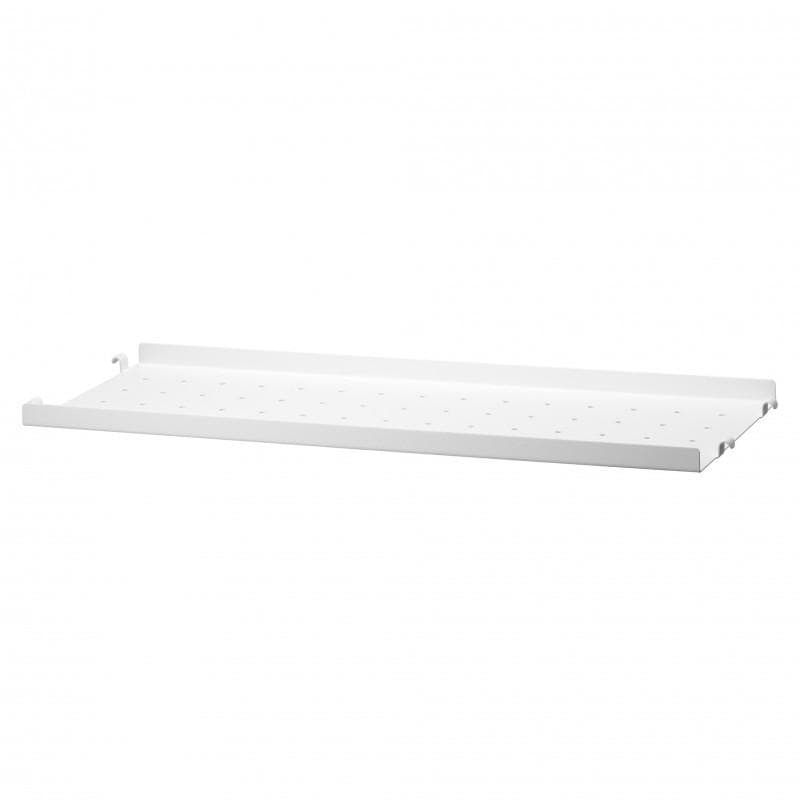 String Metalhylde Lav Hvid 58 x 20 cm.