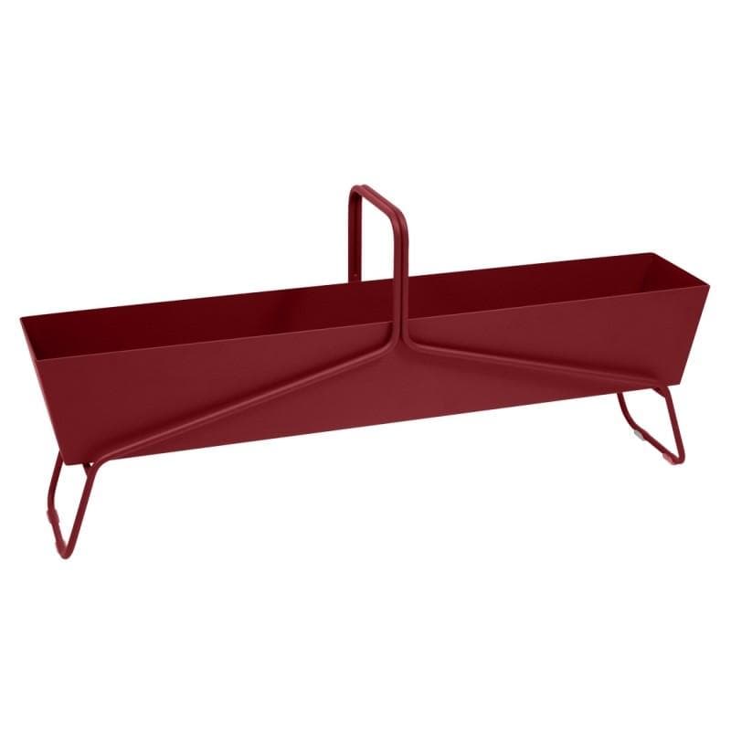 Fermob Basket Long Planter Chili
