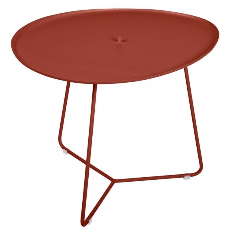 Fermob Cocotte Low Table Red Ochre