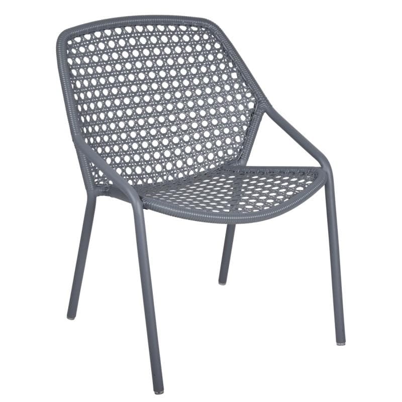 Fermob Croisette Armchair Storm Grey
