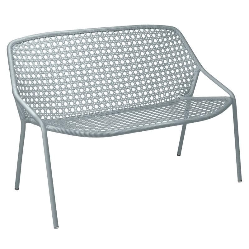 Fermob Croisette Bench Storm Grey