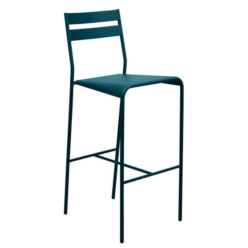 Fermob Facto Bar Stool Acapulco Blue