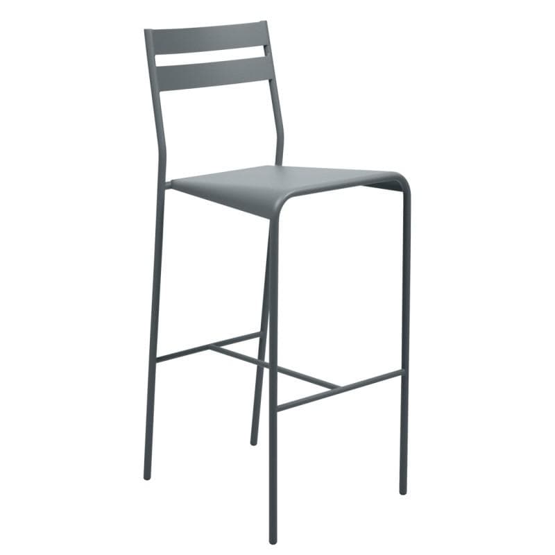 Fermob Facto Bar Stool Storm Grey