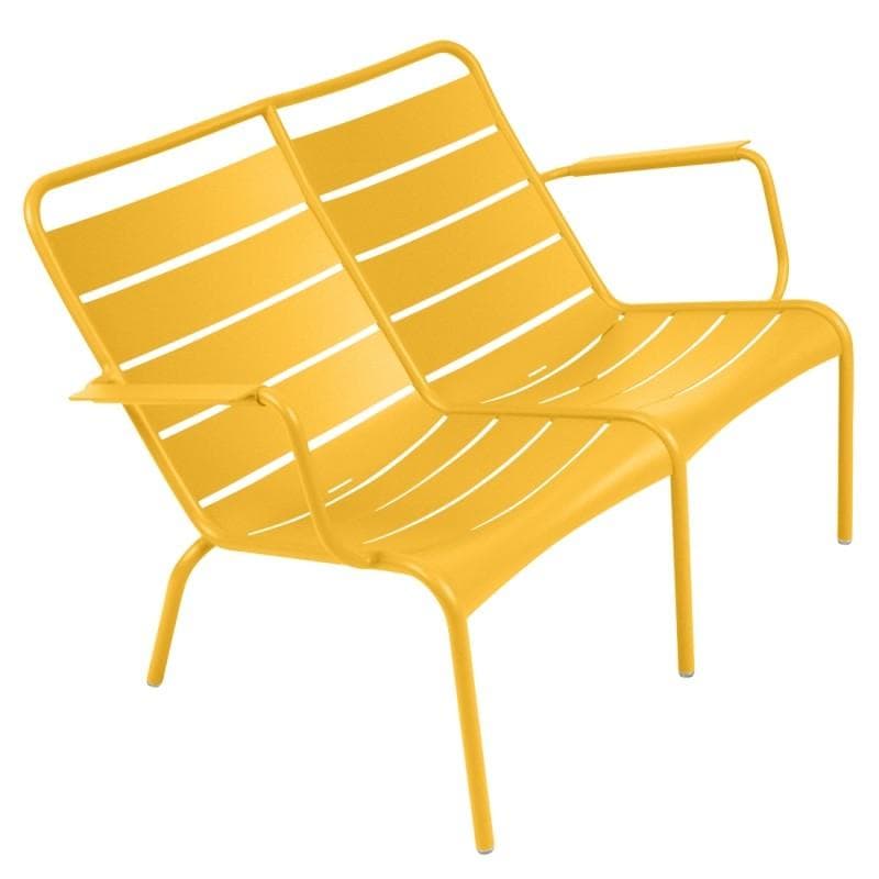 Fermob Luxembourg Duo Low Armchair Honey
