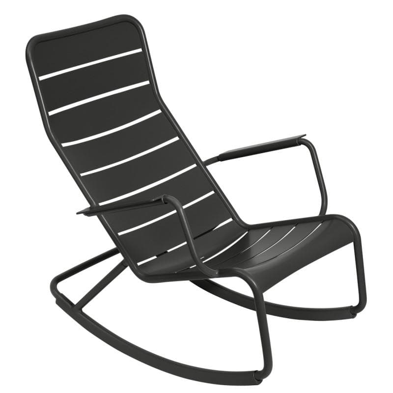 Fermob Luxembourg Rocking Chair Liquorice