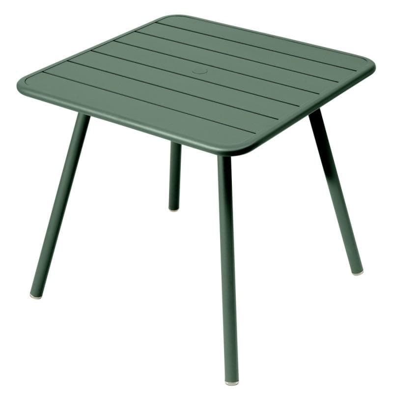 Fermob Luxembourg Table 80 x 80 Cedar Green